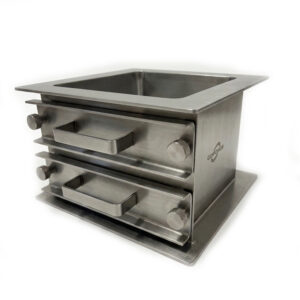 Grate in Housing - Single Row 10x10