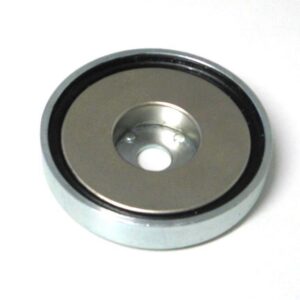 B-Series Pot Magnet – Straight Hole - 16x5 mm