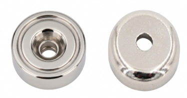 A-Series Pot Magnet – Countersunk Centre Hole
