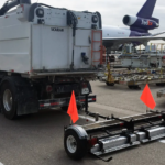 Piranha Tow Behind Magnet in use
